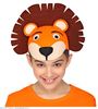 Leeuwen kop op je hoofd hoofdbedekking leeuw voor kinderen