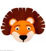 foto 3 Leeuwen kop op je hoofd hoofdbedekking leeuw voor kinderen