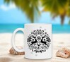 foto 4 Merry Christmas koffie mok met rendieren