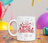 foto 4 Merry Christmas mok met kerstman en rendieren