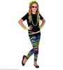 foto 2 Multi color legging 80's print tijger multi kleuren kinderen