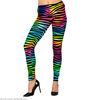 foto 2 Multi color legging 80's print tijger multi kleuren volwassen