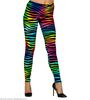 foto 4 Multi color legging 80's print tijger multi kleuren volwassen