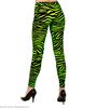 foto 3 Neon groene tijgerprint legging 80'S 
