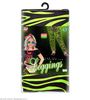 foto 4 Neon groene tijgerprint legging 80'S voor kids kinderen meisje