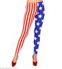 Patriottische dames legging in amerika stijl stars en stripes