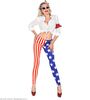 foto 3 Patriottische dames legging in amerika stijl stars en stripes