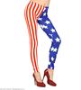 foto 4 Patriottische dames legging in amerika stijl stars en stripes