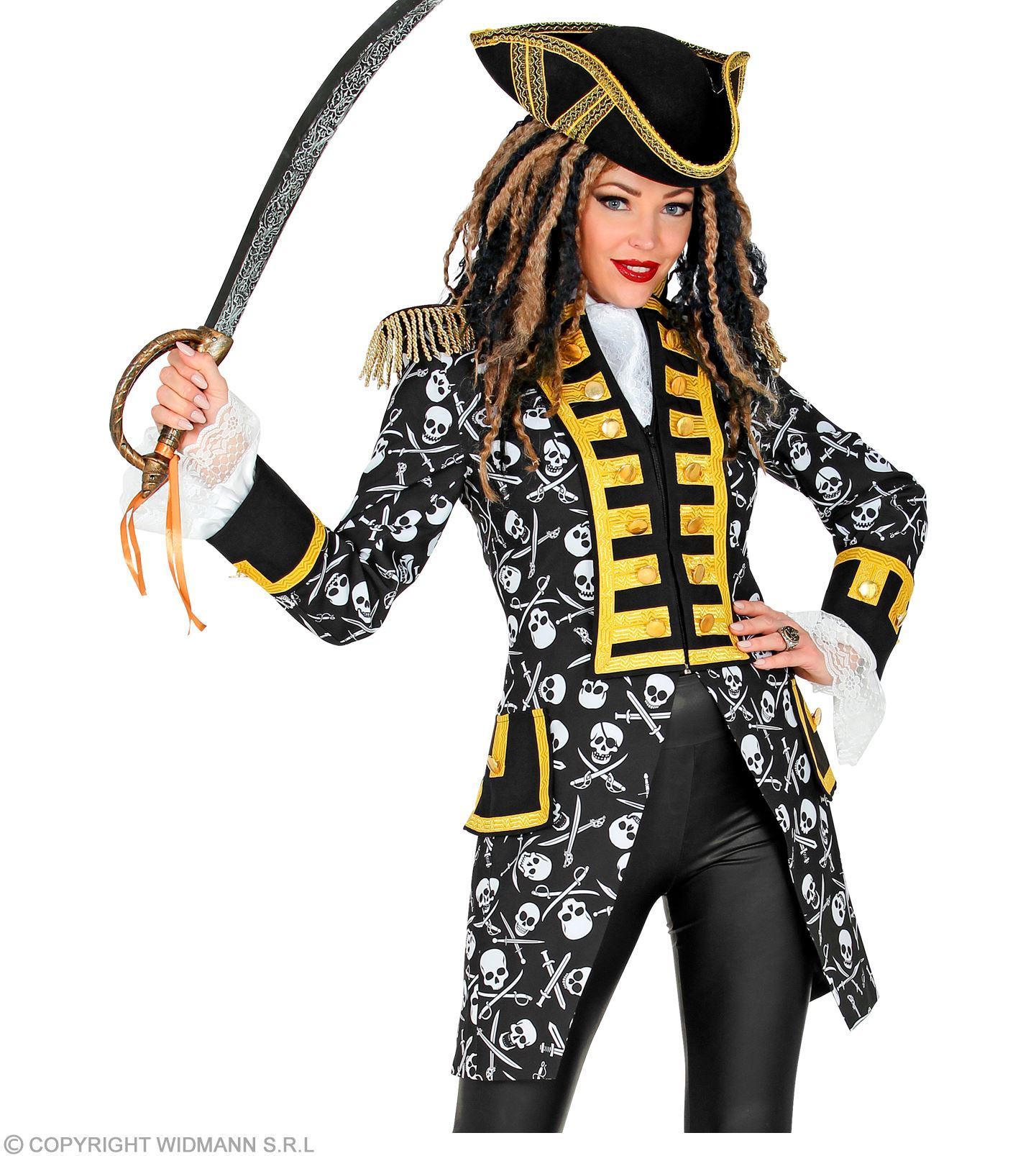 Piraten slipjas vrouw slipjas piraat dame