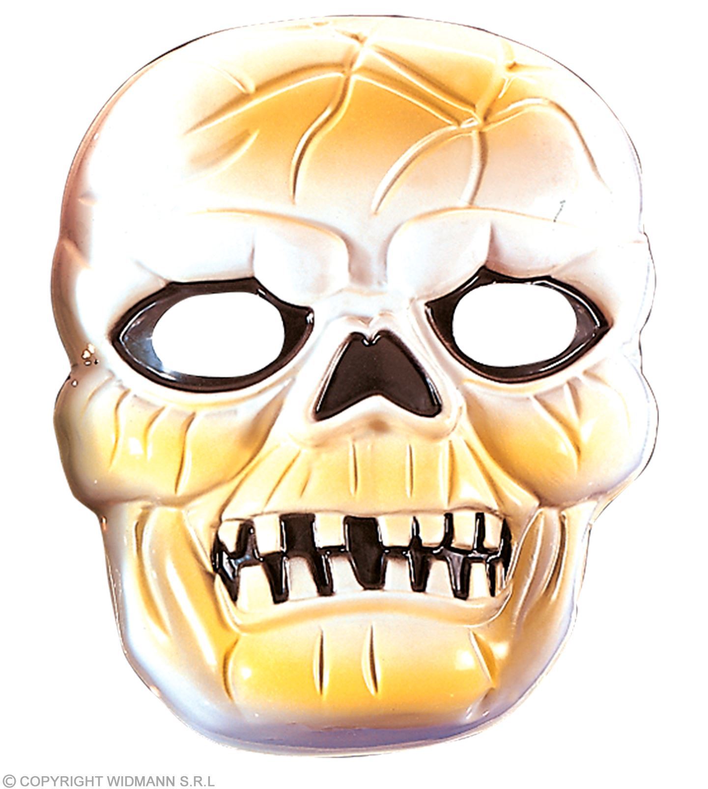 Plastic masker van een schedel
