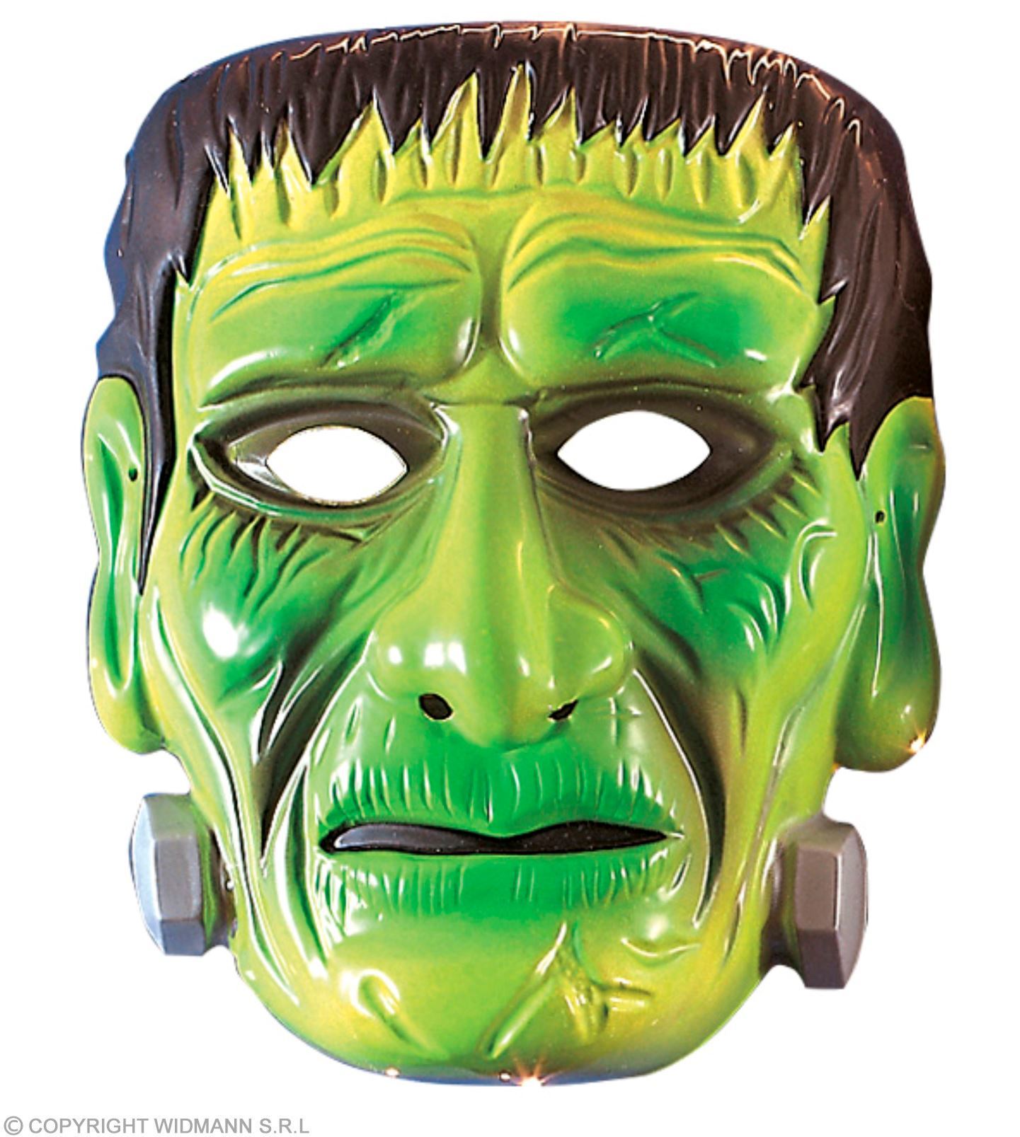 Plastic masker van griezel Frankenstein