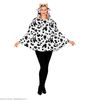 foto 2 Poncho met koeien print voor volwassen