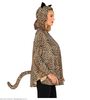 foto 5 Poncho met luipaarden print voor volwassenen
