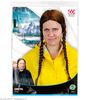 foto 5 Pruik Greta Thunberg Lange Vlechten bruin klimaatactiviste