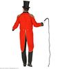 foto 3 Ringmaster slipjas rood circus directeur outfit  ideaal voor halloween en carnaval