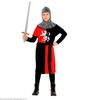 Rode Middeleeuwse strijder kostuum Ridder outfitje rood voor jongens