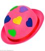 foto 2 Roze bolhoed met hartjes