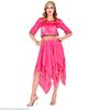 foto 3 Roze rok van chiffon carnaval