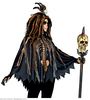 foto 4 Skelet poncho voor volwassenen Vodoo