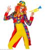 Slipjas dames clown ruit print