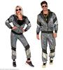 trainingspak 80s disco met reflecterend print superfoute disco trainingspak 