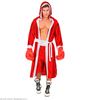 Volwassen bokser verkleedoutfit rood