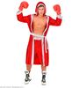 foto 2 Volwassen bokser verkleedoutfit rood