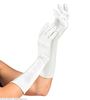 foto 3 Witte handschoenen satijn elastaan 40 cm