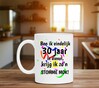 foto 4 Dertig jaar in dienst bij werkgever cadeau mok met stomme tekst