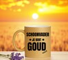 foto 2 Gouden glitter mok schoonvader je bent goud waard