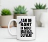 foto 3 Mok aan de kant ik moet naar mijn duiven. Grappig kadootje voor duiven liefhebbers