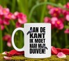 foto 4 Mok aan de kant ik moet naar mijn duiven. Grappig kadootje voor duiven liefhebbers