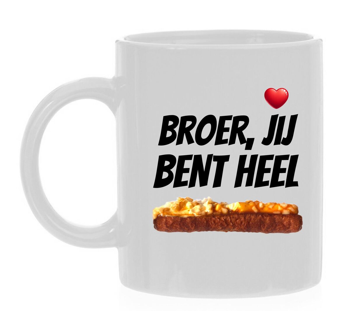 Mok Broer jij ben heel speciaal frikandel speciaal koffiemok