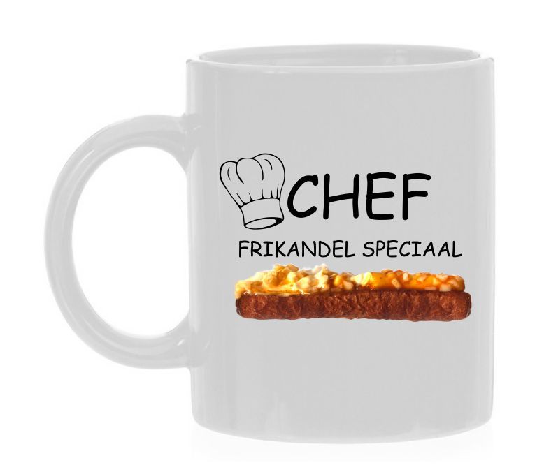 Mok Chef frikandel speciaal Mok voor frikandel speciaal liefhebbers