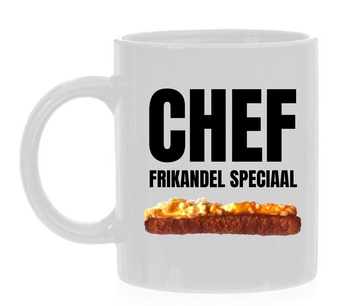 Mok Chef frikandel speciaal Mok voor frikandel speciaal liefhebbers