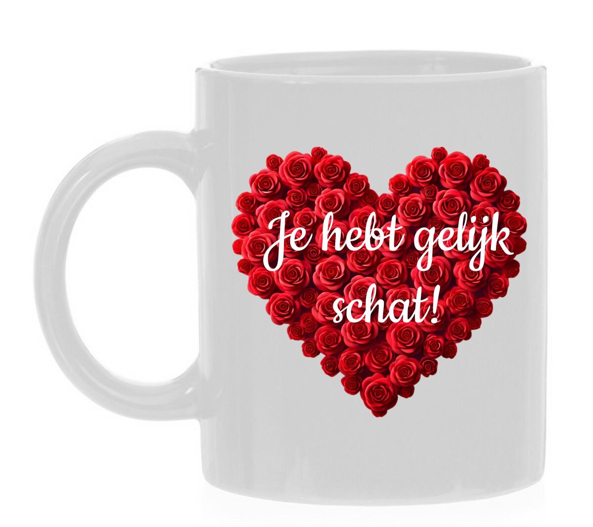 Mok je hebt gelijk schat! grappig cadeau Valentijn gelijk geven