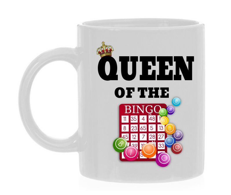 Mok Queen of the bingo troostprijs poedelprijs