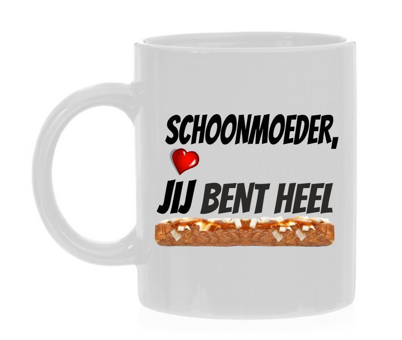 Mok Schoonmoeder jij ben heel speciaal frikandel speciaal koffiemok