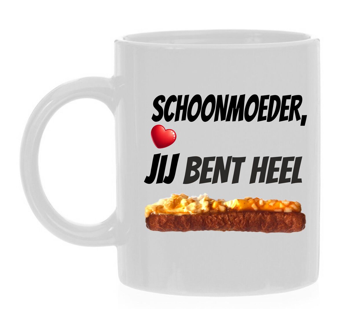 Mok Schoonmoeder jij ben heel speciaal frikandel speciaal koffiemok