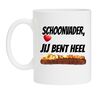 Mok schoonvader jij ben heel speciaal frikandel speciaal koffiemok