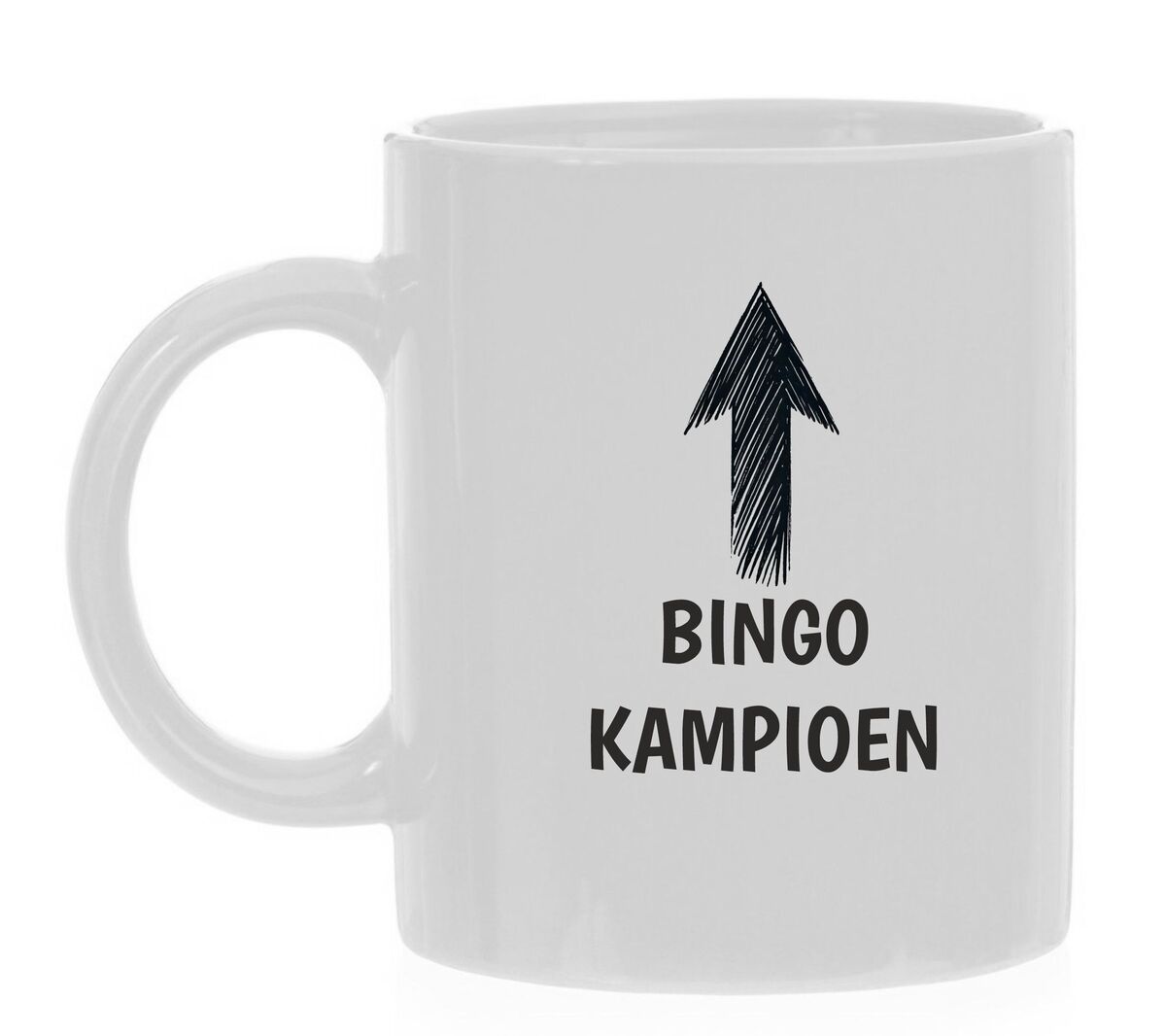 Mok voor de bingo kampioen leuk bingo prijsje