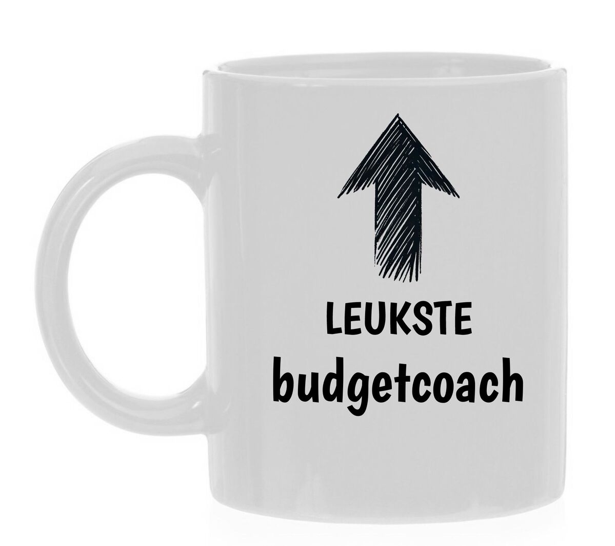 Mok voor de leukste budgetcoach bedankje kadootje