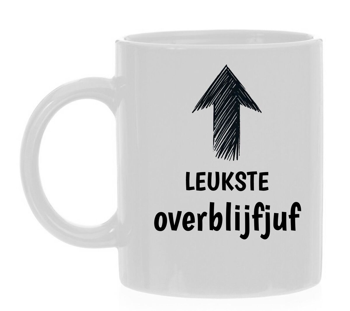 Mok voor de leukste overblijfjuf cadeau