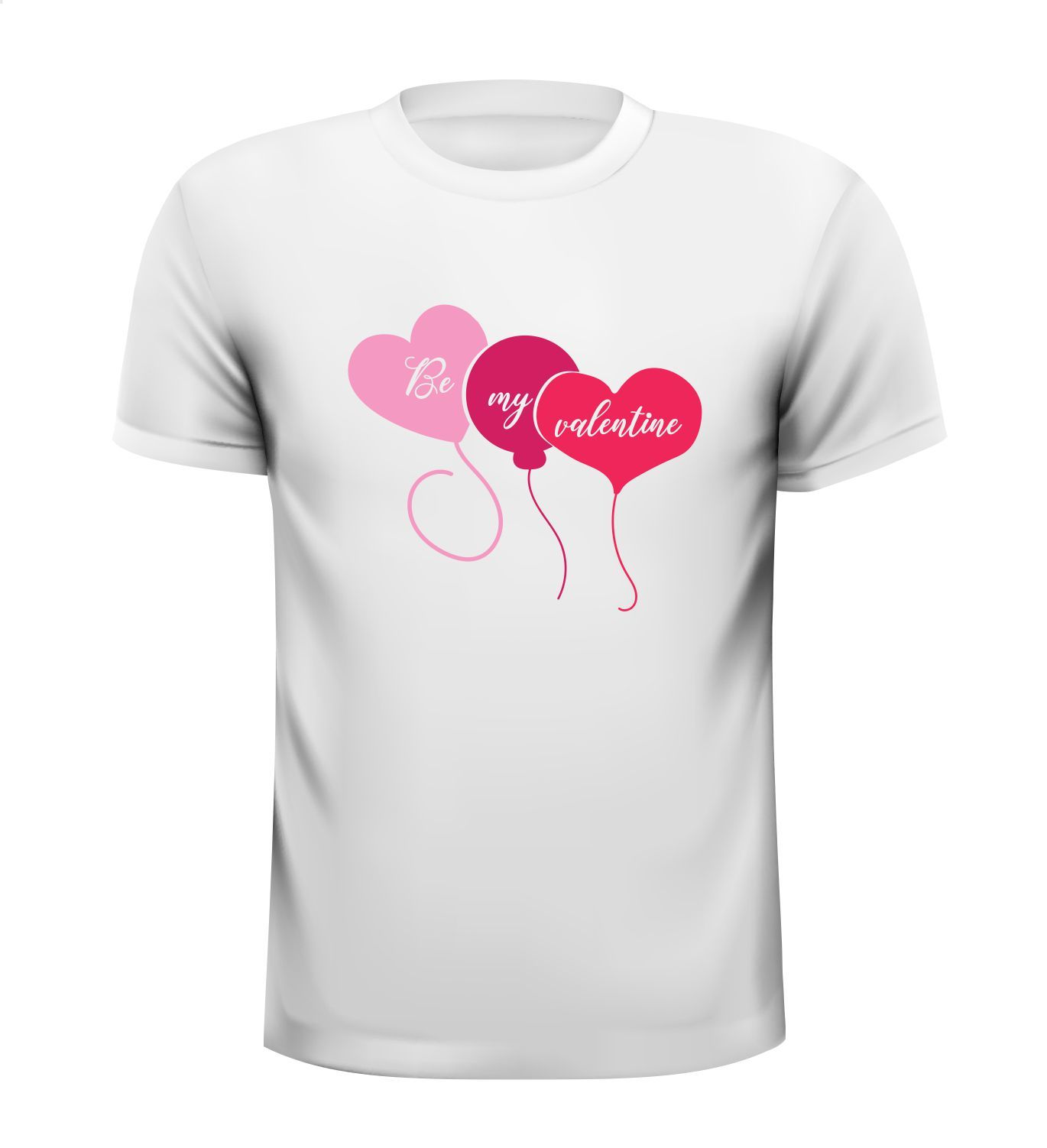 T-shirt be my Valentine lief kado