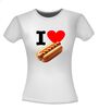 foto 10 T-shirt i love hotdog