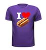 foto 3 T-shirt i love hotdog