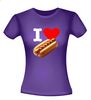 foto 4 T-shirt i love hotdog