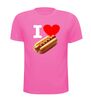 foto 7 T-shirt i love hotdog