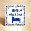 foto 2 Tegeltje hotel opa en oma