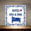 foto 3 Tegeltje hotel opa en oma